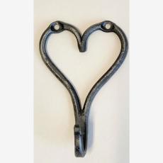  Handsmidd krok hj&auml;rta 9 cm - Nostalgiska.se