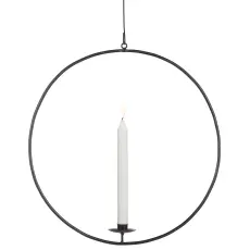  Ljush&aring;llare rund i smide inkl. krok - Nostalgiska.se