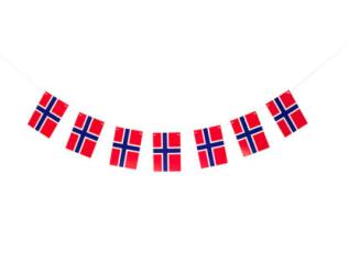  Girlang Flaggor Norge - Nostalgiska.se