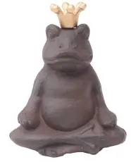  Trädgårdsdekoration - Groda Buddha - Nostalgiska.se