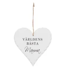  Hjärta "Världens bästa mamma" - Nostalgiska.se