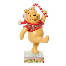 Disney samlarfigur Disney Julornament - Puh med polkagris - Nostalgiska.se