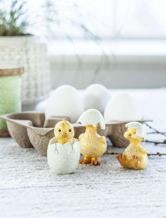 Bild 2,  Kycklingar tre-pack ca 6-9 cm - Nostalgiska.se