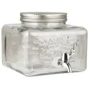  Saftdispenser med tappkran - låg - Nostalgiska.se