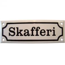  Emaljskylt Skafferi - Nostalgiska.se