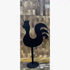  Tupp i smide 34 cm - Svart - Nostalgiska.se