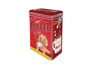  Plåtburk Hot coffe 400 g - Nostalgiska.se