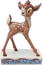 Disney samlarfigur Disney Jul - Bambi med snö på nosen - Nostalgiska.se