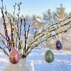  Påskägg russian mini med hänge (öppningsbara) obs pris per st - Nostalgiska.se