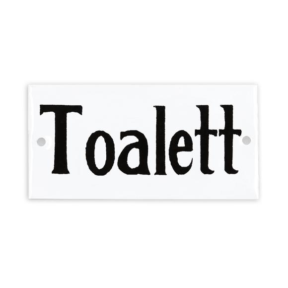  Emaljskylt Toalett - Nostalgiska.se