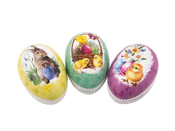  Påskägg Easter Party 15 cm Lila - Nostalgiska.se