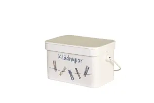  Pl&aring;tburk f&ouml;r kl&auml;dnypor - Nostalgiska.se