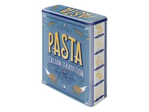  Plåtburk Hög Rekt XL Pasta - Nostalgiska.se
