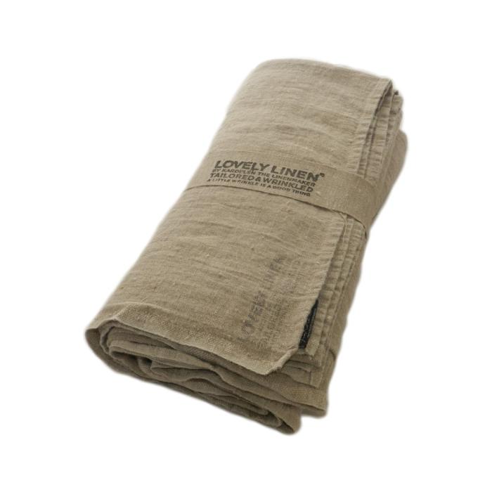 Bild 1, Lovely Linen Linneduk 145 x 300 naturbeige - Nostalgiska.se