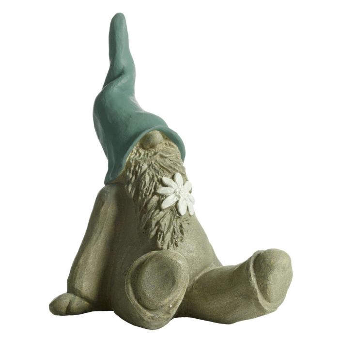 Bild 1,  Tomten Björn Vilande 15,5 cm (Grön) - Nostalgiska.se