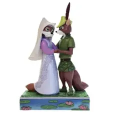 Disney samlarfigur Disney Jul - Robin Hood & Marion - Nostalgiska.se
