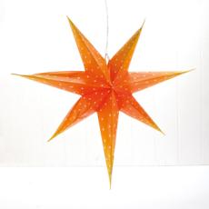  Adventsstjärna - klassisk orange - 80 cm - Nostalgiska.se