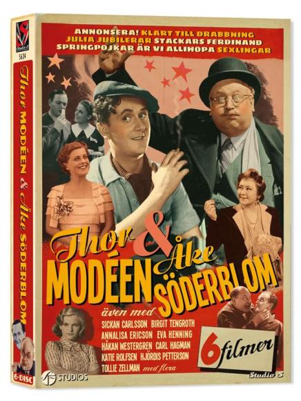  Thor Modéen & Åke Söderblom (6 DVD Box) - Nostalgiska.se