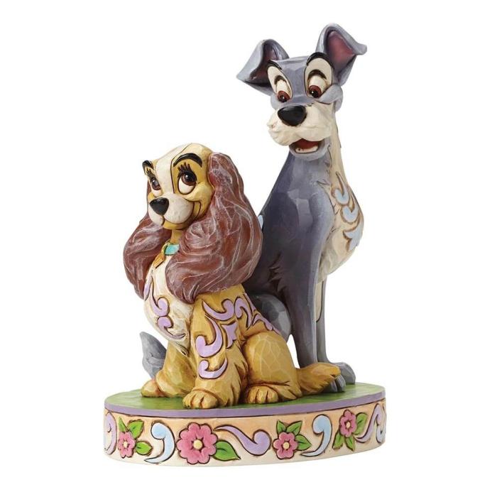 Bild 1, Disney samlarfigur Disney Jul - Lady & Lufsen - Nostalgiska.se