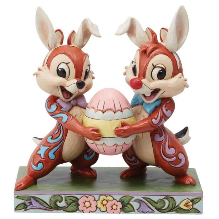 Bild 1, Disney samlarfigur Disney Jul - Piff och Puff easter bunnies - Nostalgiska.se