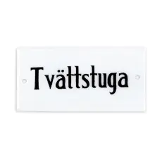  Emaljskylt Tvättstuga - Nostalgiska.se