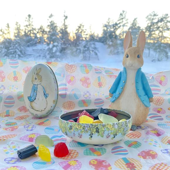  Påskägg Plåt Peter Rabbit av Beatrix potter - Nostalgiska.se