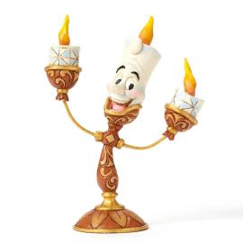 Disney samlarfigur Disney Jul - Lumiere - Nostalgiska.se