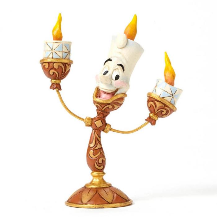 Bild 1, Disney samlarfigur Disney Jul - Lumiere - Nostalgiska.se