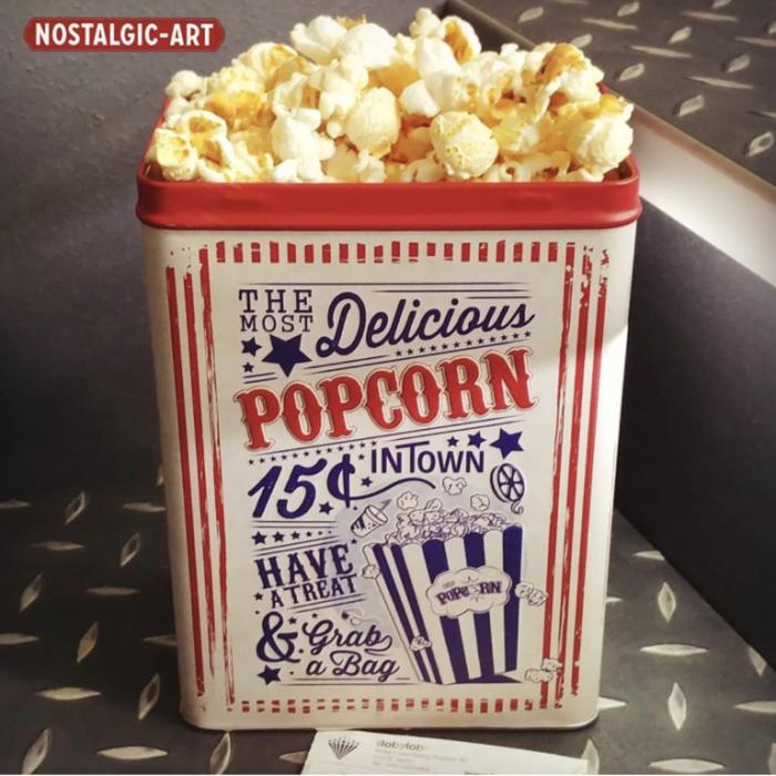 Bild 2,  Plåtburk Popcorn - Nostalgiska.se