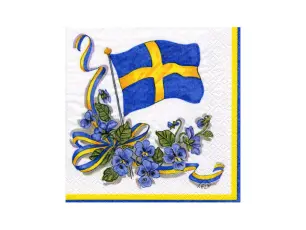  Servett Blomflagga - Nostalgiska.se