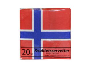  Servett Flagga Norge - Nostalgiska.se