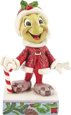 Disney samlarfigur Disney Jul - Benjamin syrsa som jultomte - Nostalgiska.se