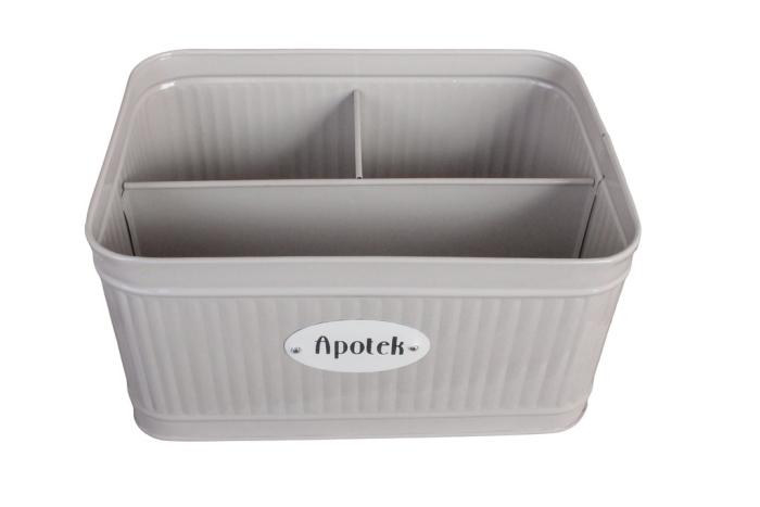 Bild 2,  Plåtburk Apotek Beige - Nostalgiska.se