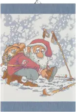 Kökshandduk Skidåkning - Nostalgiska.se