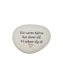  Sten "Ett varmt hjärta..." - Nostalgiska.se