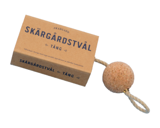 Skargard Skärgårdstvål - Saltvattentvål Havtorn med kork - Nostalgiska.se