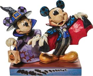 Disney samlarfigur Disney Jul - Musse & Mimmi Halloweenklädda - Nostalgiska.se