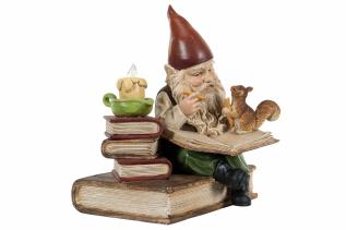  Tomte läser - Nostalgiska.se