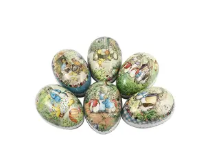 Påskägg Beatrix potter motiv 12 cm - Nostalgiska.se