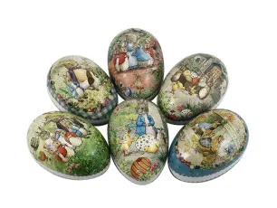  Påskägg Beatrix potter motiv 15 cm - Nostalgiska.se