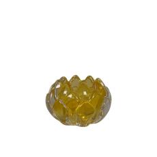  Ljuslykta blomma 5x8 cm - Gul - Nostalgiska.se