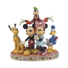 Disney samlarfigur Disney Jul - Vännerna från Ankeborg - Nostalgiska.se