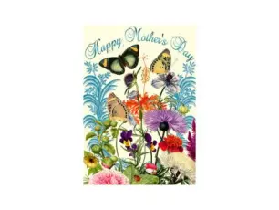  Dubbelt Kort M.T Mothers Day SP045 Glitter - Nostalgiska.se