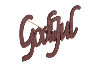  Adventspynt - God Jul röd tråd stick ca 10 cm - Nostalgiska.se