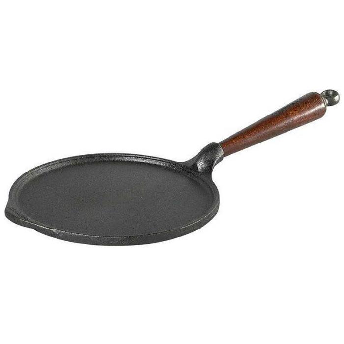 Bild 1, Skeppshult Pannkakslagg 23cm med trähandtag - Nostalgiska.se