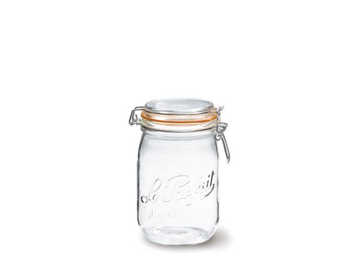 Bild 1, Le Parfait Le Parfait Konserveringsburk 1 liter - Nostalgiska.se