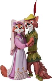 Disney samlarfigur Disney Jul - Robin Hood & Marion - Nostalgiska.se