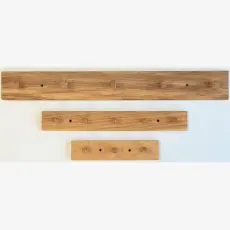  H&auml;ngare i oljad ek, 5 fyrkantskrok - 45 cm - Nostalgiska.se