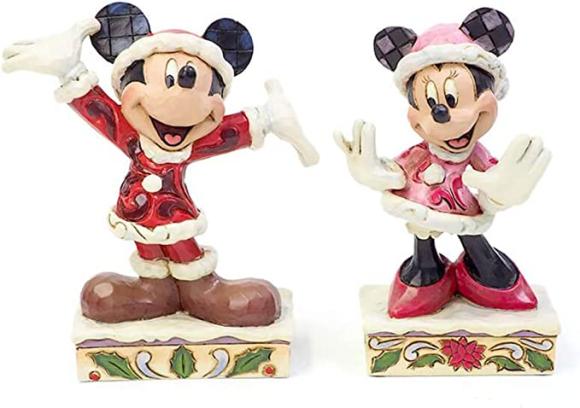 Disney samlarfigur Disney Jul - Musse Pigg i juldräkt - Nostalgiska.se