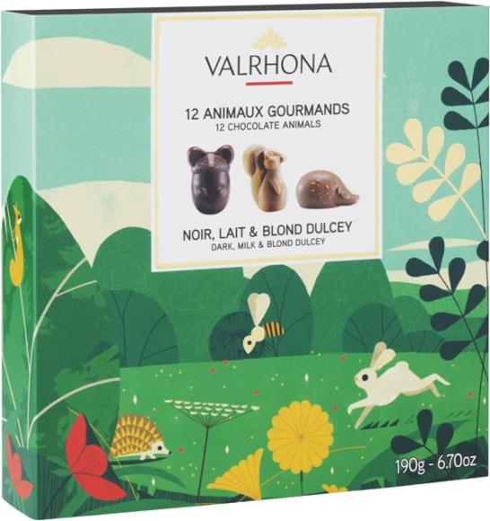 Valrhona Chokladfigurer Påsk från Valrhona - 300 gram - Nostalgiska.se